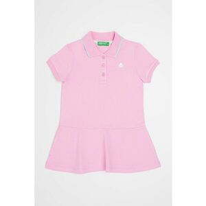 Rochie scurta cu decolteu polo imagine