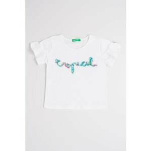 Tricou cu detaliu text imagine