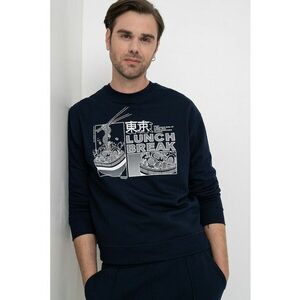 Bluza sport regular fit de bumbac cu imprimeu imagine