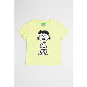 Tricou de bumbac cu impriemu Peanuts imagine