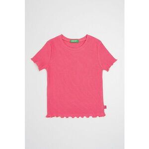 Tricou striat cu terminatii valurite imagine