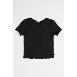 Tricou striat cu terminatii valurite imagine