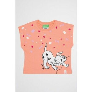 Tricou de bumbac cu imprimeu cu desene imagine