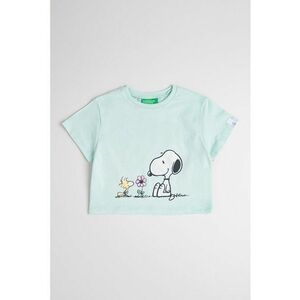 Tricou cu decolteu la baza gatului si Peanuts imagine