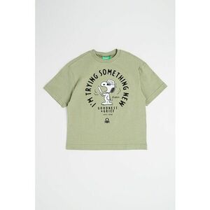 Tricou de bumbac cu imprimeu imagine