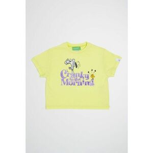 Tricou cu decolteu la baza gatului si Peanuts imagine