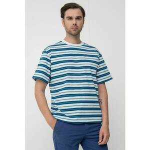 Tricou regular fit cu decolteu la baza gatului imagine
