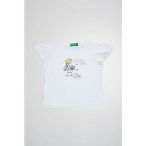 Tricou de bumbac cu imprimeu grafic imagine