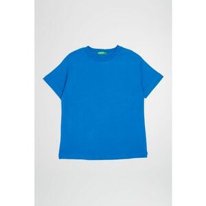 Tricou cu decolteu la baza gatului si imprimeu imagine
