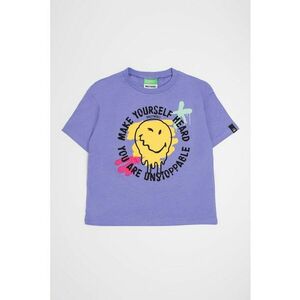 Tricou de bumbac cu imprimeu imagine