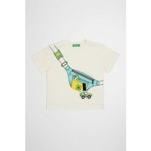 Tricou de bumbac cu imprimeu grafic imagine