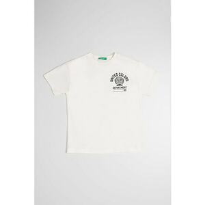 Tricou de bumbac cu imprimeu logo imagine