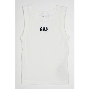 Top striat cu logo brodat imagine