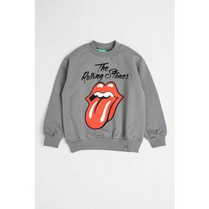 Bluza sport cu imprimeu si maneci cazute imagine