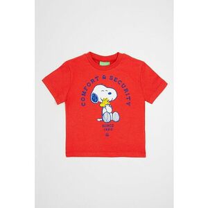 Tricou cu decolteu la baza gatului si Peanuts imagine