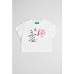 Tricou cu decolteu la baza gatului si Peanuts imagine