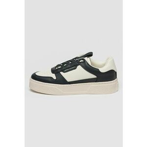 Pantofi sport din piele ecologica cu aspect contrastant imagine