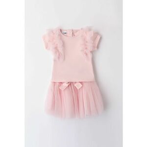 Set de tricou si fusta cu tul - 2 piese imagine