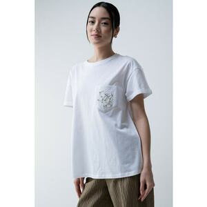Tricou din bumbac cu logo imagine