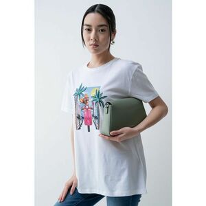 Tricou lejer cu imprimeu grafic imagine