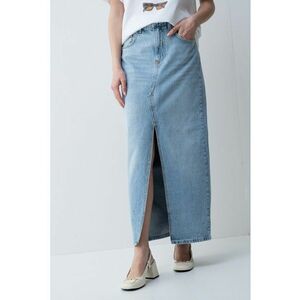 Fusta lunga din denim imagine