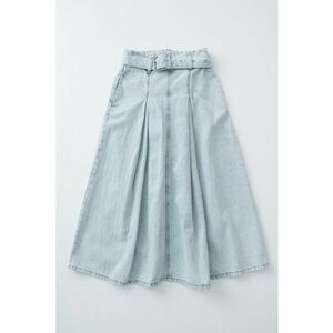 Fusta evazata din denim imagine