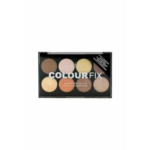 Paleta Profesionala cu 8 Iluminatoare Pudra Colour Fix Highlighter Palette - 15.6g729 imagine