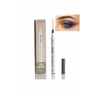 Creion sprancene efect Microblading Eyebrow Chestnut imagine