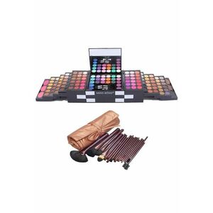 Trusa Machiaj 148 culori 18 pensule ORIGINALA BLOCKBUSTER 3D Color Line Trading imagine