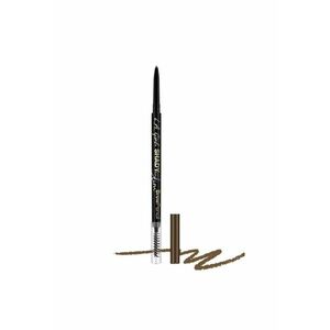 Creion definere sprancene L.A Girl Shady Slim Brow Pencil - 0.08g - 355 Warm Brown imagine