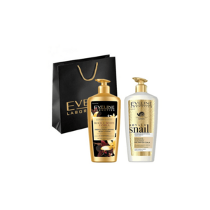 Set Lotiune de corp Royal Snail - 350 ml - Lotiune de corp Luxury Expert Black&White Vanilla - 350ml imagine