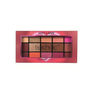Paleta Profesionala de Farduri 15 Pressed Pigment Palette - Hot Love - 15 Culori - 21.9 g imagine