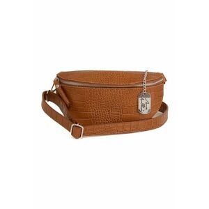 Borseta din piele cu aspect de piele de crocodil imagine