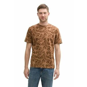 Tricou cu decolteu la baza gatului si model imagine