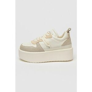 Pantofi sport de piele flatform imagine