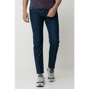 Blugi slim fit cu aspect decolorat imagine