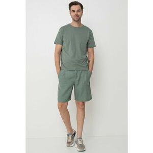 Tricou din bumbac cu model uni imagine