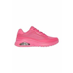 Pantofi sport din material textil cu talpa wedge si insertii din piele ecologica Uno Flex imagine
