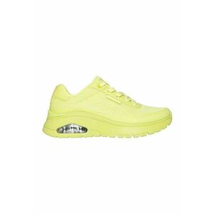 Pantofi sport din material textil cu talpa wedge si insertii din piele ecologica Uno Flex imagine