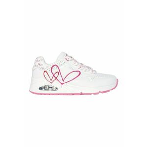 Pantofi sport din piele ecologica cu talpa wedge Twin Hearts imagine