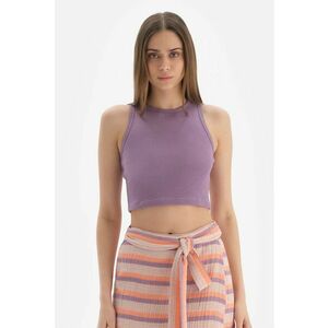Top crop de plaja din amestec de modal imagine