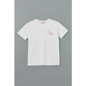 Tricou din bumbac cu imprimeu grafic pe partea din spate imagine