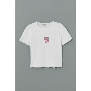 Tricou crop cu croiala extra slim-fit imagine