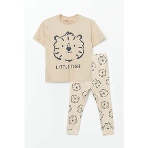 Pijama cu imprimeu cu tigri imagine
