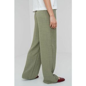 Pantaloni drepti cu dungi imagine
