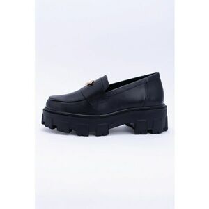 Pantofi loafer din piele cu detaliu metalic Astra imagine