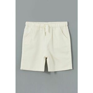 Pantaloni scurti uni cu snur in talie imagine