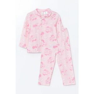 Pijama de bumbac cu imprimeu Minnie Mouse imagine
