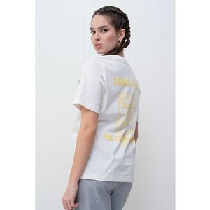 Tricou de bumbac organic cu imprimeu imagine