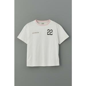 Tricou din bumbac cu imprimeu text imagine